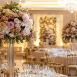 10 idees de decoration de mariage avec des guirlandes lumineuses