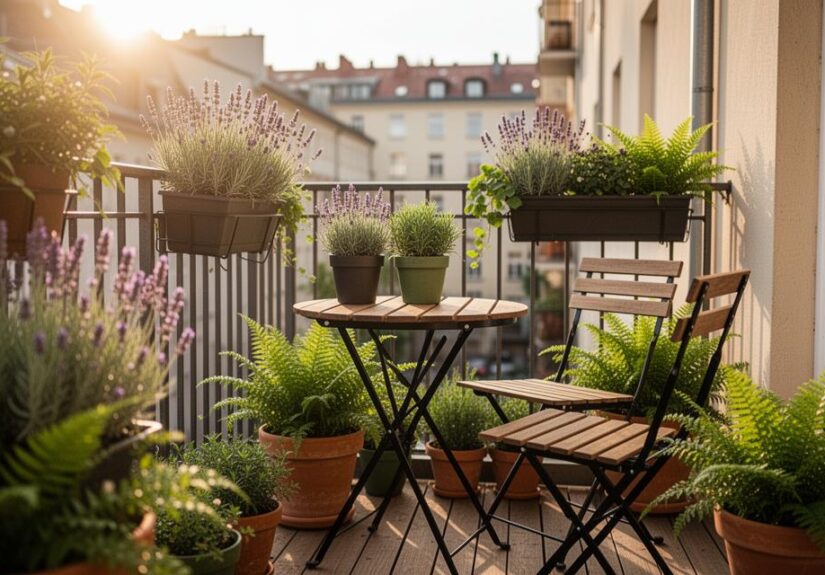 Petit balcon : quelles plantes et quel mobilier choisir pour l’aménager ?